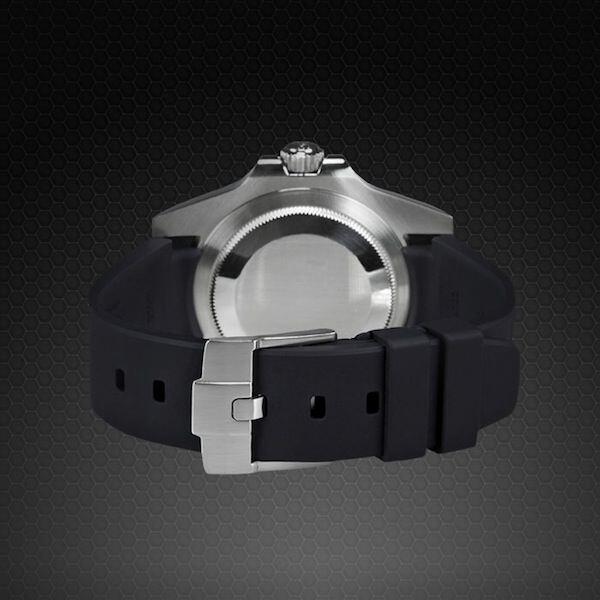 Gummirem til Rolex Explorer II 40 mm ref 16570 Tang Buckle